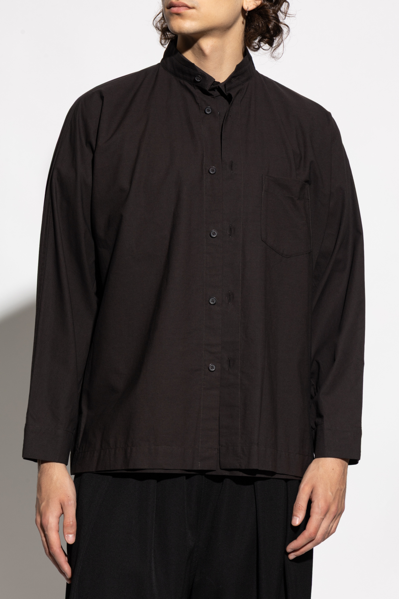 ꕤꕤ ISSEY MIYAKE　長シャツ イッセイミヤケメンISSEY MIYAKE MEN シワプリーツ長袖シャツ
